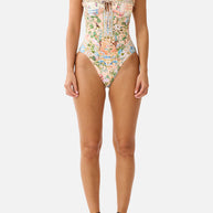 Camilla-RUCHED CUP UNDERWIRE ONE PIECE W FRONT TIE(Special Order)