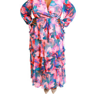 Hutch - Bardot wrap maxi dress  - Image 1