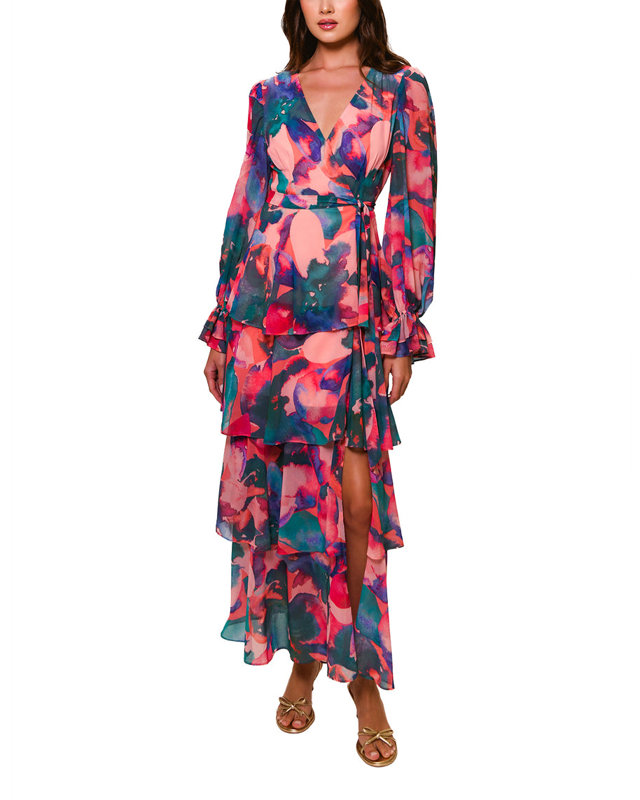 Hutch - Bardot wrap maxi dress  - Image 3