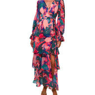 Hutch - Bardot wrap maxi dress  - Image 3