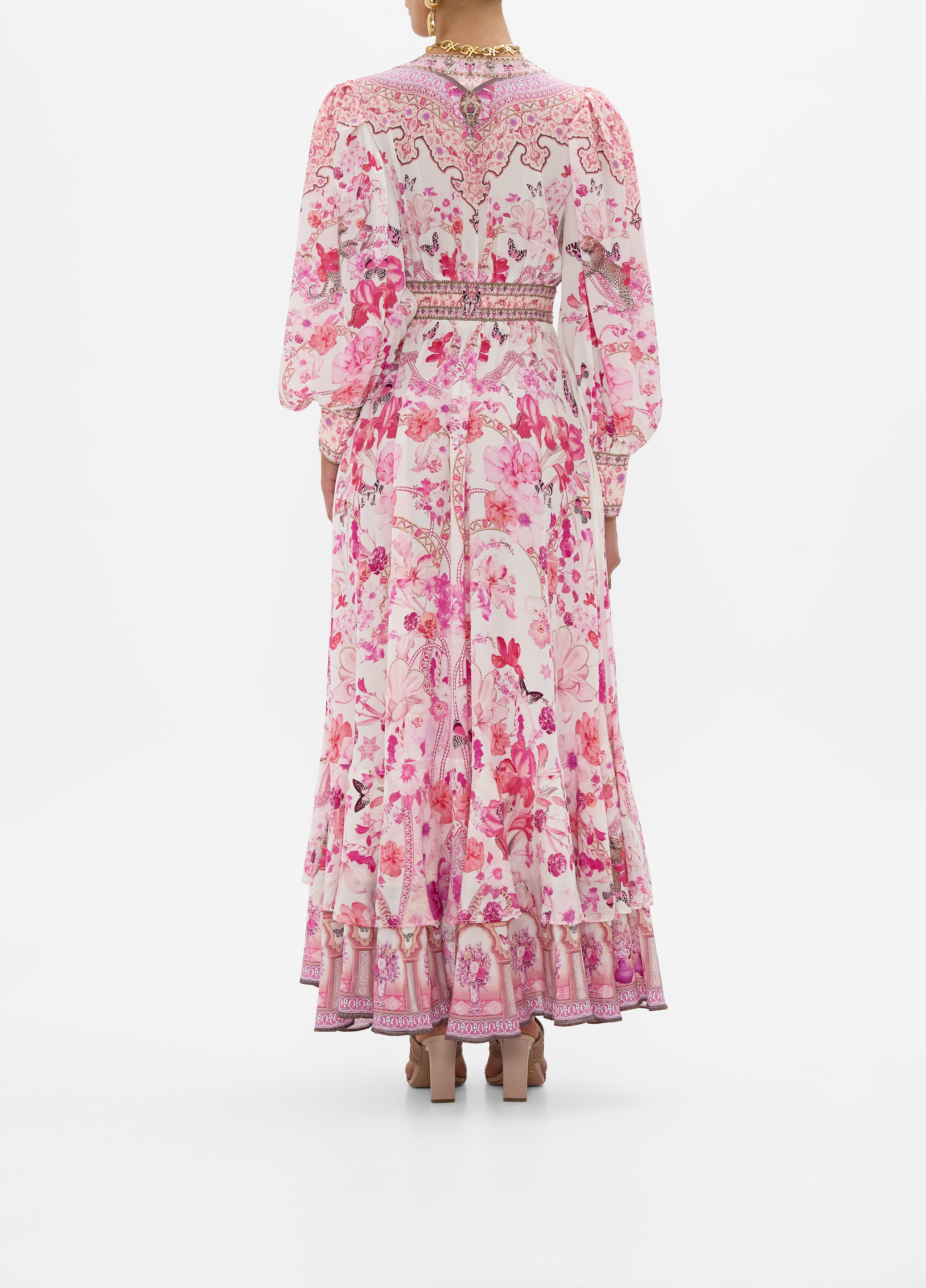 Cam_Long Botton front Dress - Image 5