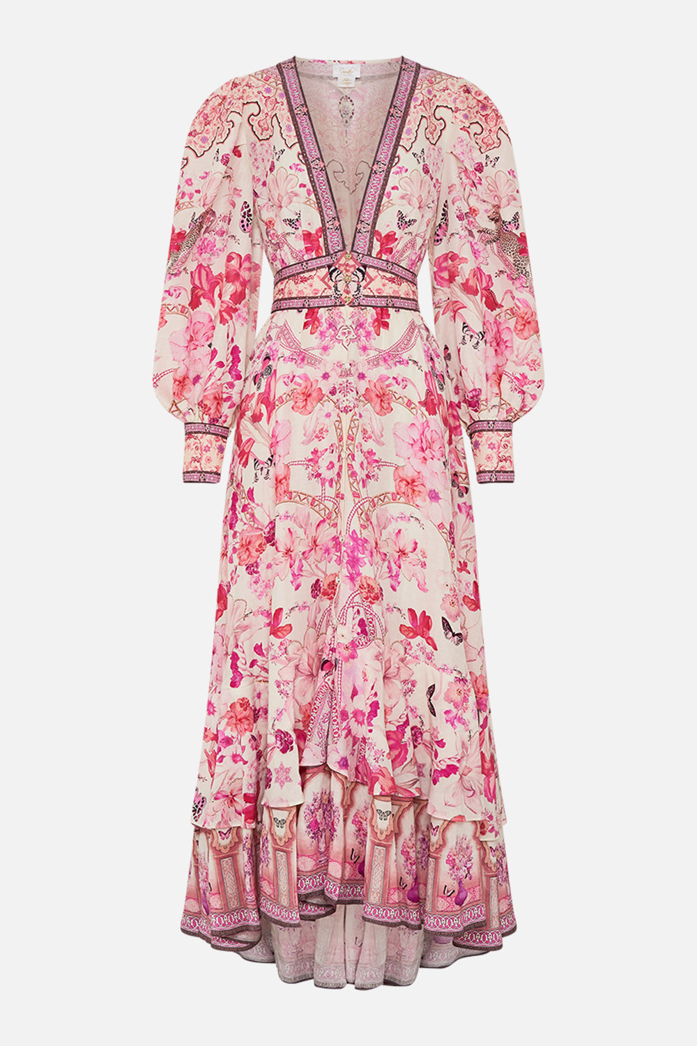 Cam_Long Botton front Dress - Image 1