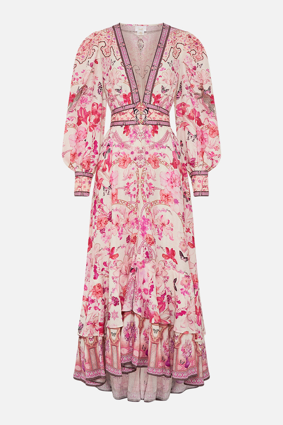 Cam_Long Botton front Dress - Image 1