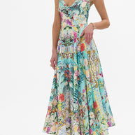 Cam_LONG DRESS WITH TIE FRONT - Image 4