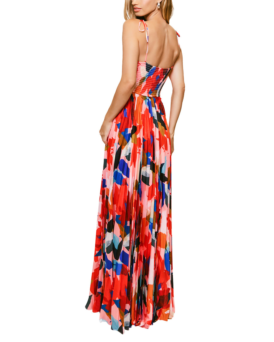 Hutch-Ayla Bustier pleated maxi dress - Image 3