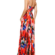 Hutch-Ayla Bustier pleated maxi dress - Image 3