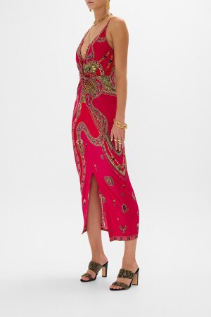 Cam_Strappy Dress With Twist Front - Image 5
