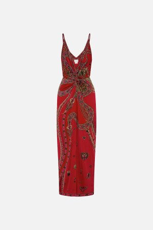 Cam_Strappy Dress With Twist Front - Image 1