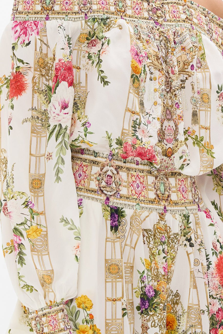 Cam_Off Shoulder Short Dress - Image 8