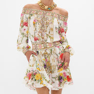 Cam_Off Shoulder Short Dress - Image 7