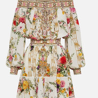 Cam_Off Shoulder Short Dress - Image 2