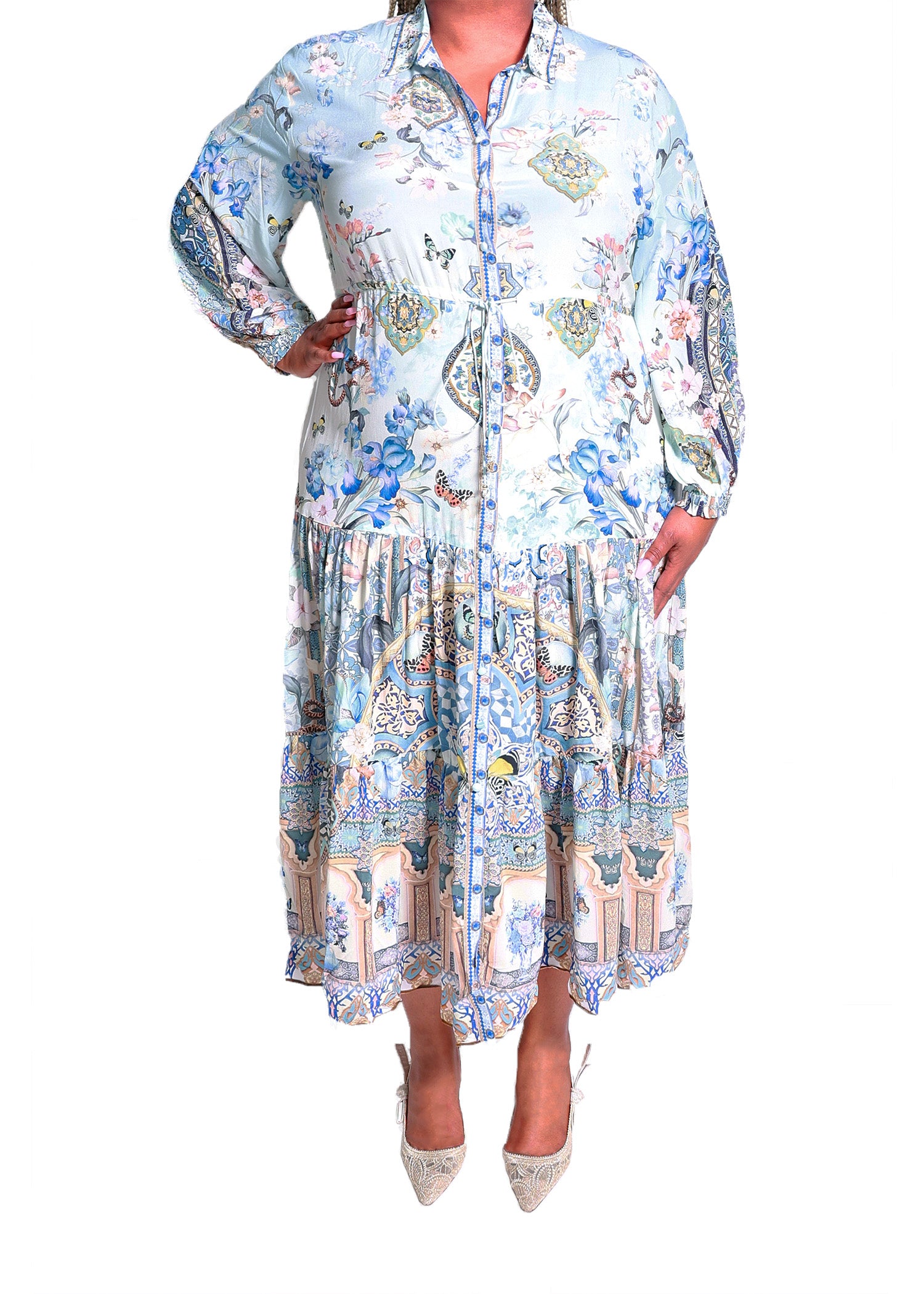 Cam_Tiered Long Short Dress - Image 3