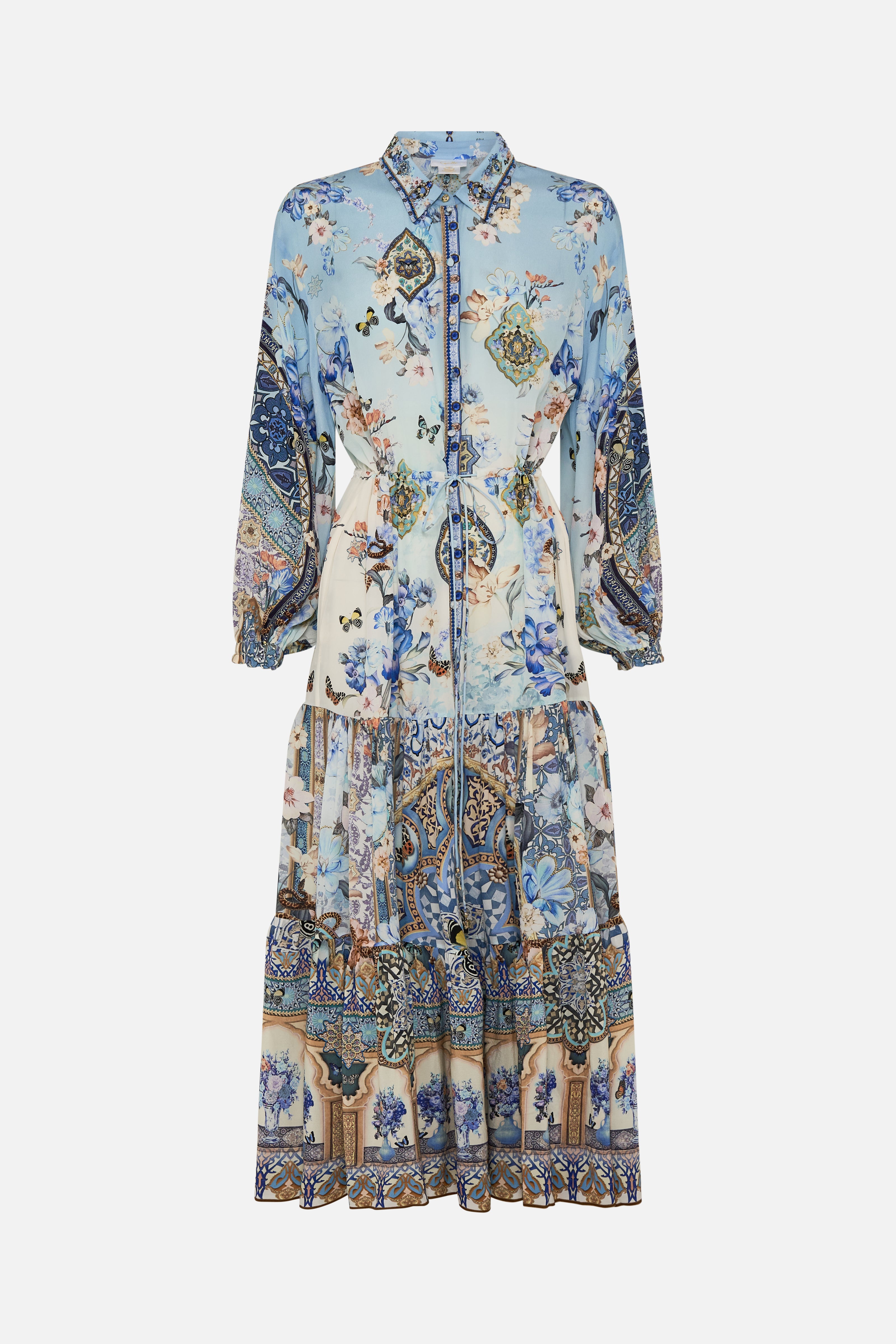 Cam_Tiered Long Short Dress - Image 1