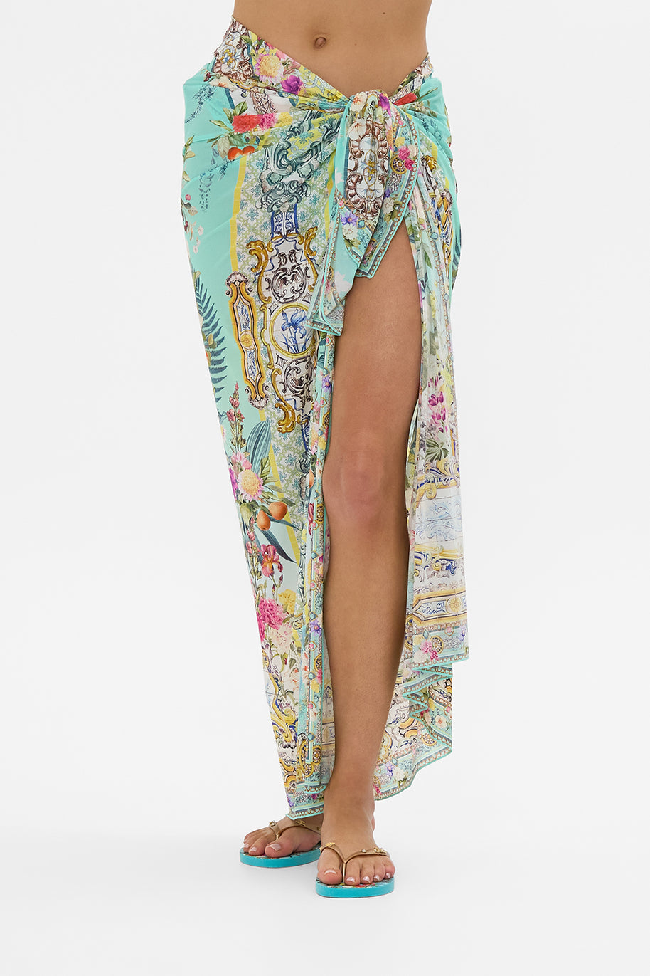 Camilla - Long Sarong in  the Garden of Queluz - Image 6