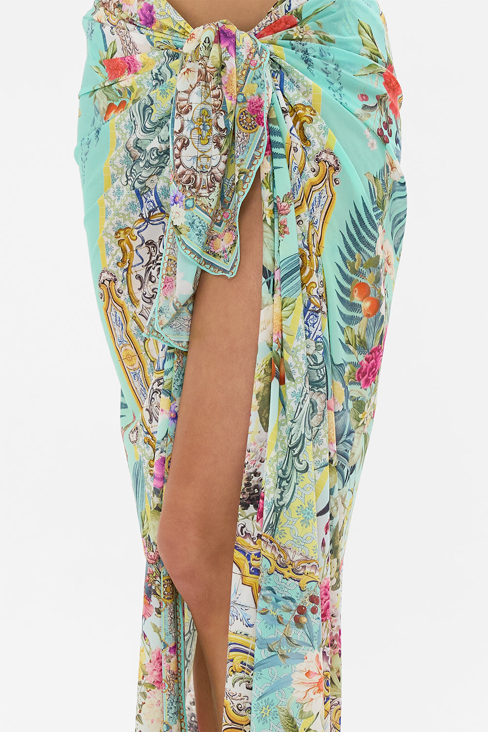 Camilla - Long Sarong in  the Garden of Queluz - Image 7