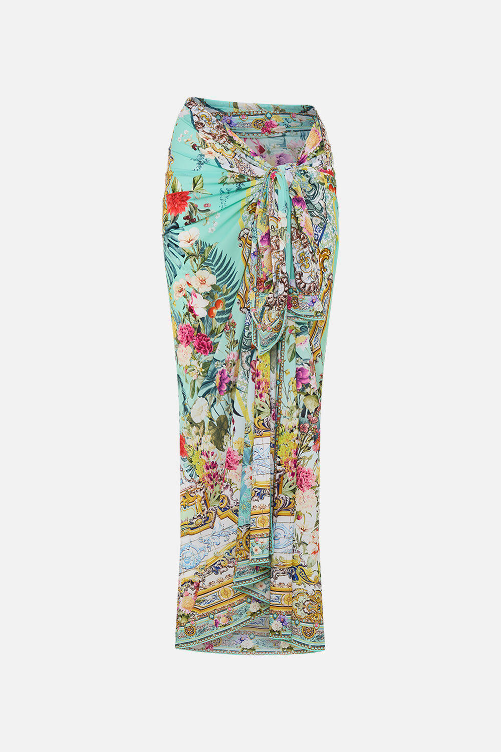 Camilla - Long Sarong in  the Garden of Queluz - Image 1
