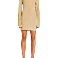 SER.O.YA - Emeri Metallic Knit Mini Dress  - Image 5