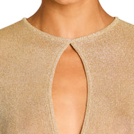 SER.O.YA - Emeri Metallic Knit Mini Dress  - Image 3