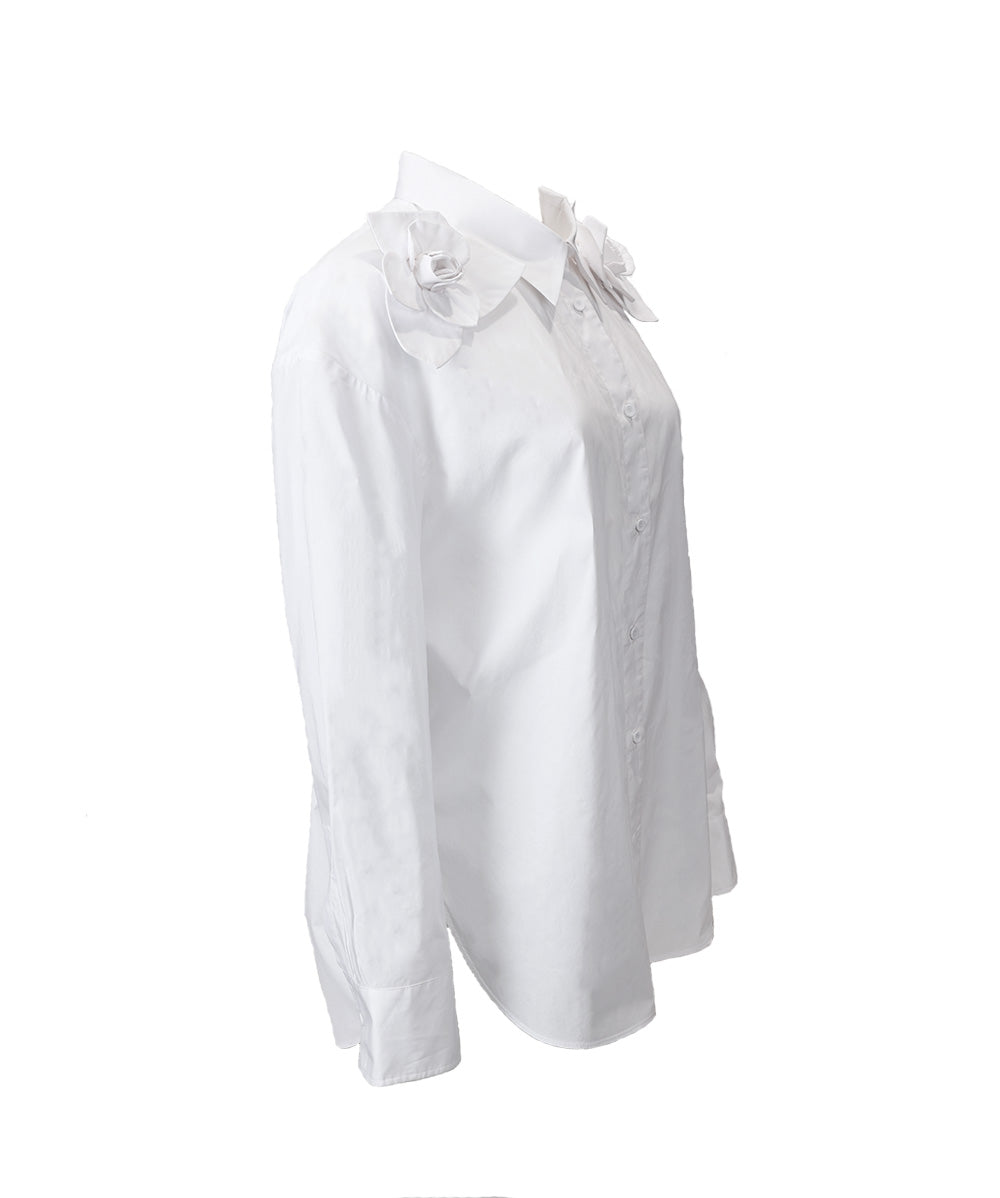 Flor shirt with 2 flowers - Image 5